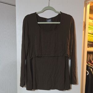 Maternity Nursing Long Sleeve Top